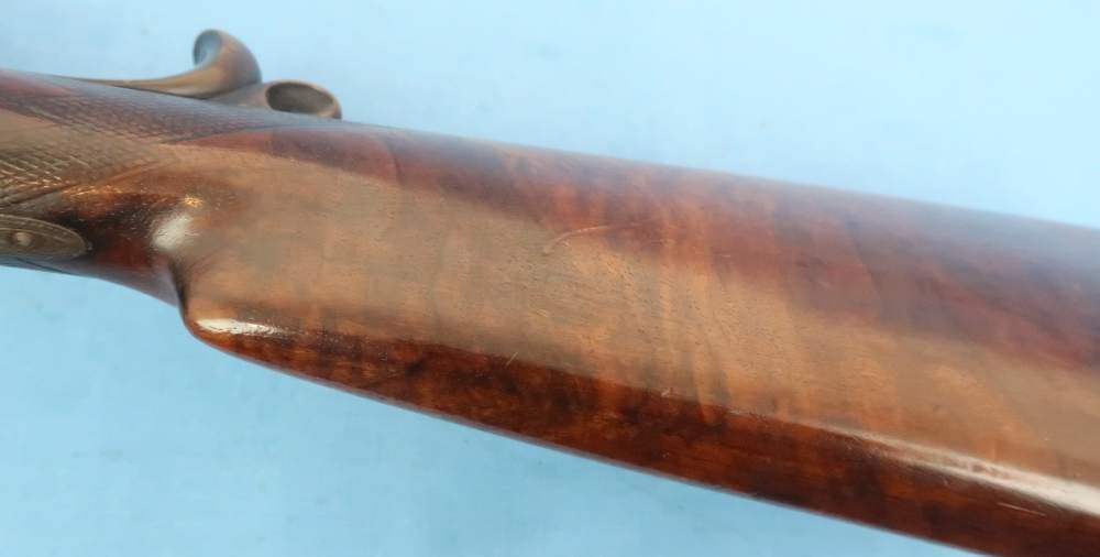 German Combination Shotgun-Rifle Guild Era Back Action Engraved Gold Inlay -img-59