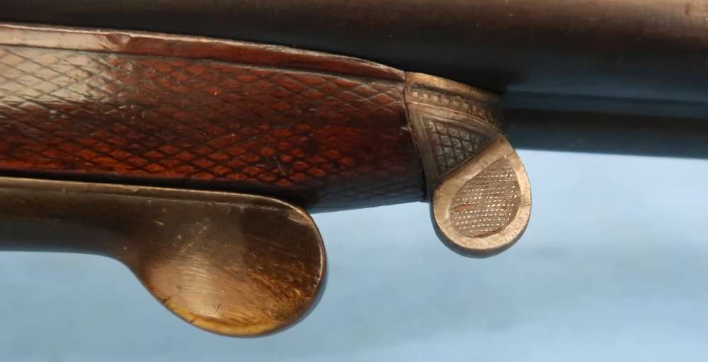 German Combination Shotgun-Rifle Guild Era Back Action Engraved Gold Inlay -img-47