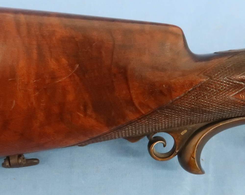 German Combination Shotgun-Rifle Guild Era Back Action Engraved Gold Inlay -img-32