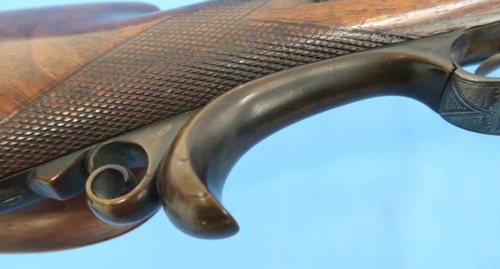 German Combination Shotgun-Rifle Guild Era Back Action Engraved Gold Inlay -img-40