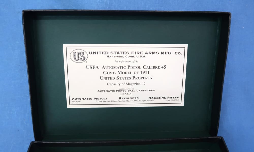 USFA Model 1911 Government US Army 45 ACP Boxed Unfired 2006-img-71