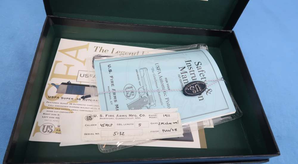 USFA Model 1911 Government US Army 45 ACP Boxed Unfired 2006-img-80