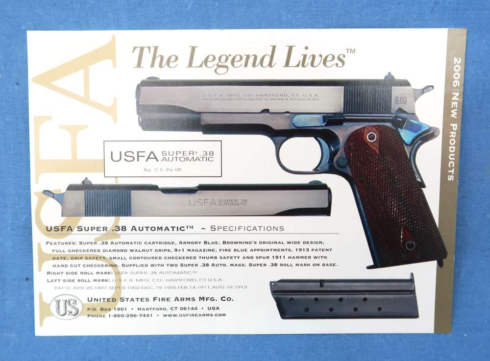 USFA Model 1911 Government US Army 45 ACP Boxed Unfired 2006-img-74