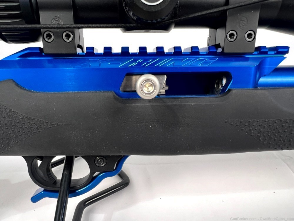 Tactical Solutions X-Ring Rifle (Blue) with Vortex Crossfire 2-7x32 Scope-img-15