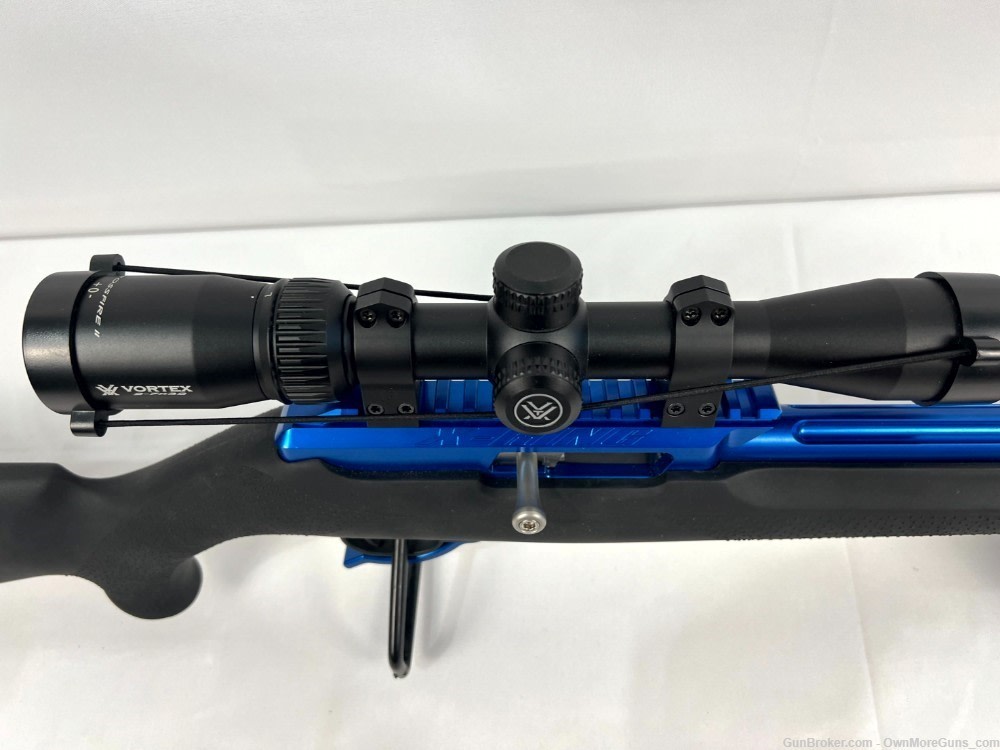 Tactical Solutions X-Ring Rifle (Blue) with Vortex Crossfire 2-7x32 Scope-img-19