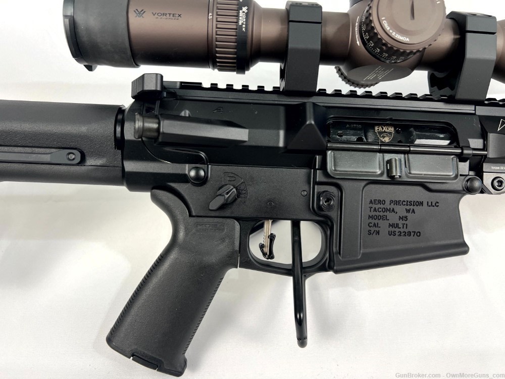Custom built Aero Precision M5 6.5 Creedmoor 1/8 Dracos Barrel PKG!        -img-12