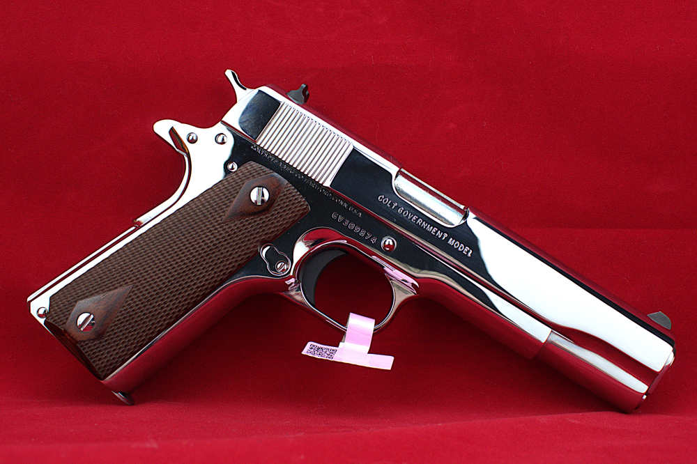 Colt Custom shop Government Bright Stainless .45 ACP; NEW*-img-4