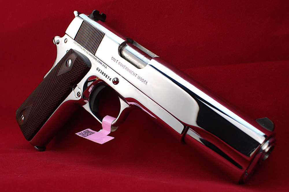 Colt Custom shop Government Bright Stainless .45 ACP; NEW*-img-3