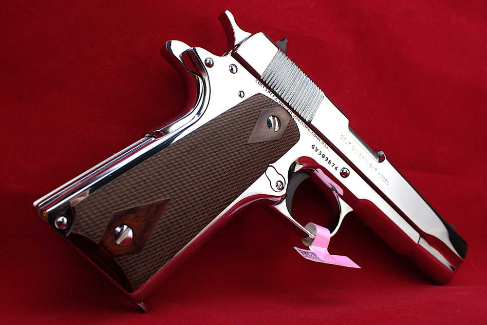 Colt Custom shop Government Bright Stainless .45 ACP; NEW*-img-5