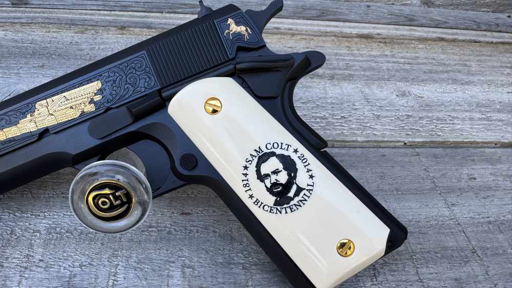 Colt 1911 Sam Colt Bicentennial 1/250 -img-8
