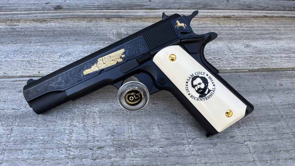 Colt 1911 Sam Colt Bicentennial 1/250 -img-4