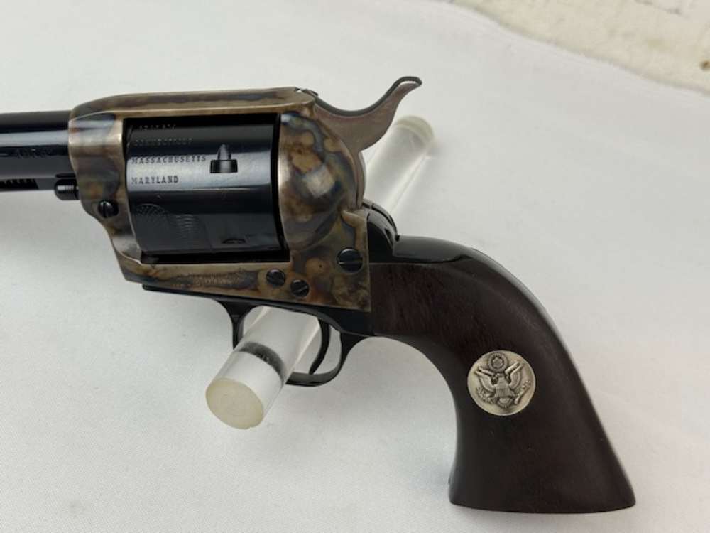 Colt Bicentennial 3 Gun Cased Set W/ Book 1976-img-14