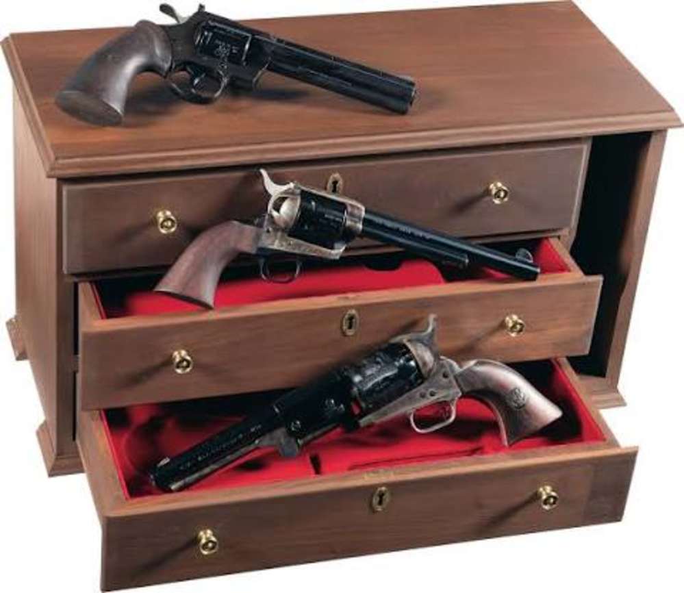 Colt Bicentennial 3 Gun Cased Set W/ Book 1976-img-0