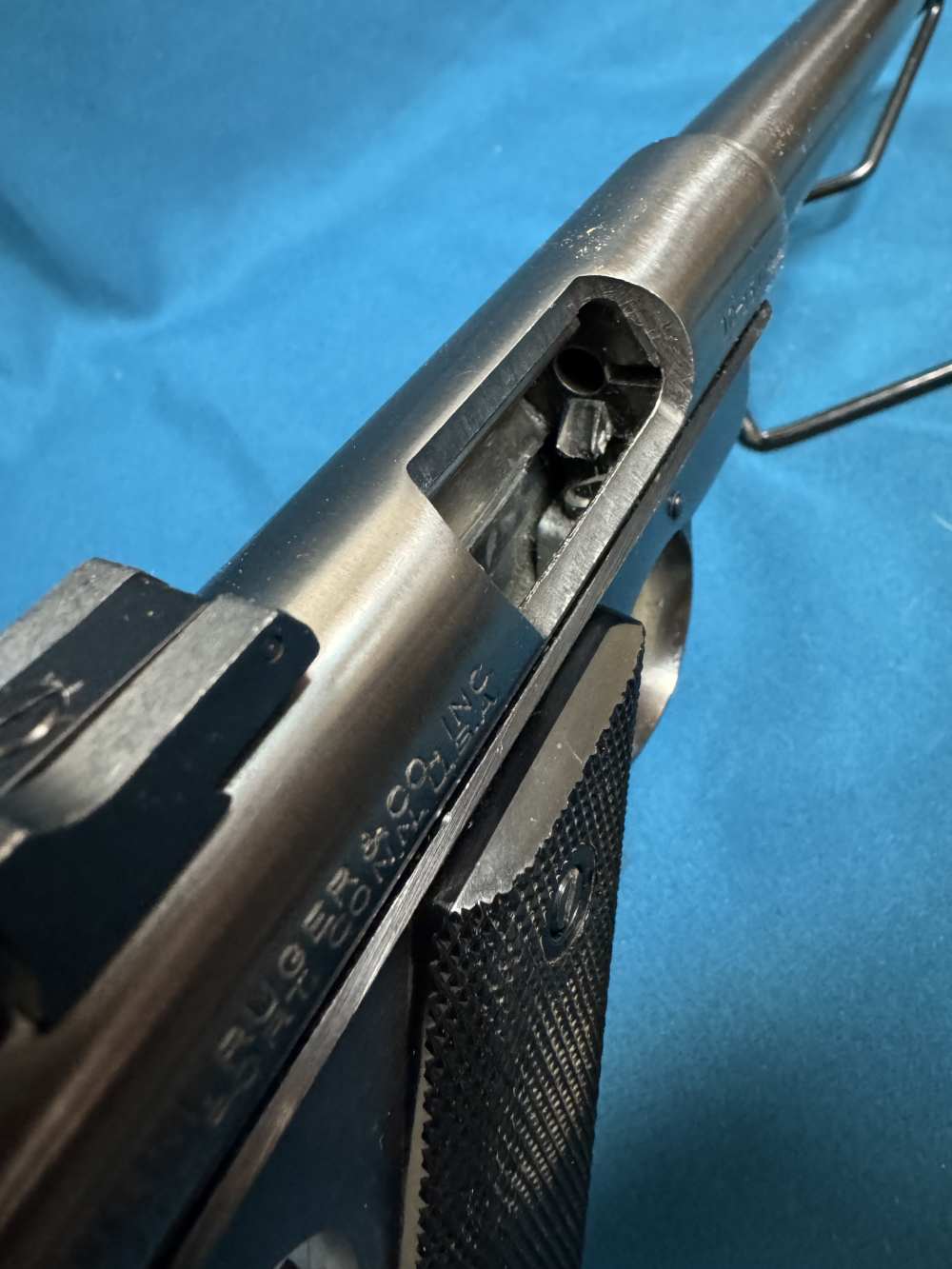 RUGER MARK I .22LR 6.8" BARREL No Reserve Penny Auction-img-24