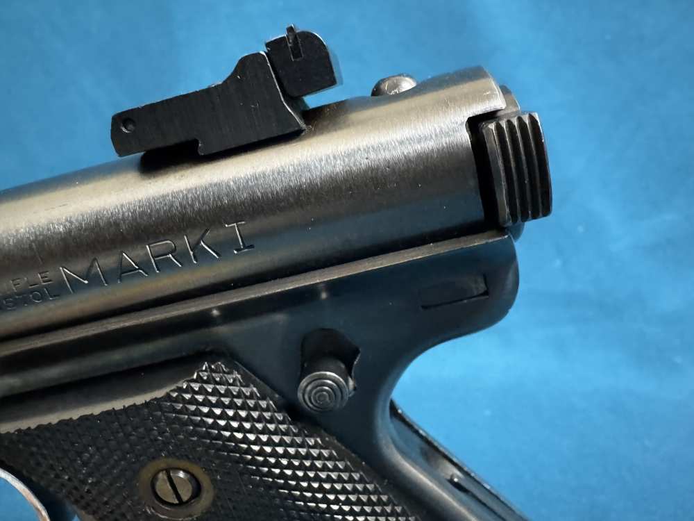 RUGER MARK I .22LR 6.8" BARREL No Reserve Penny Auction-img-3