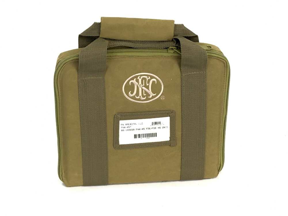 NIB FN FN-X Tactical .45acp DA/SA Pistol in FDE w/ Night Sights 2X15rd Mags-img-8