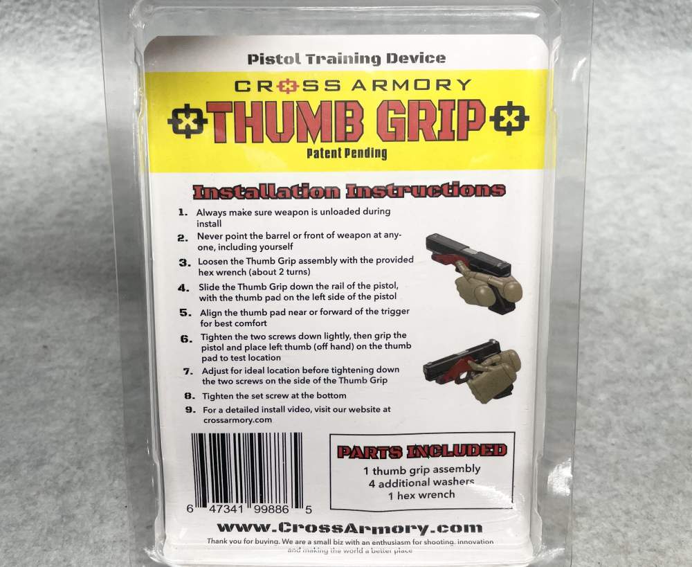 CROSS ARMORY Universal Thumb Grip Rest Picatinny NEW-img-2