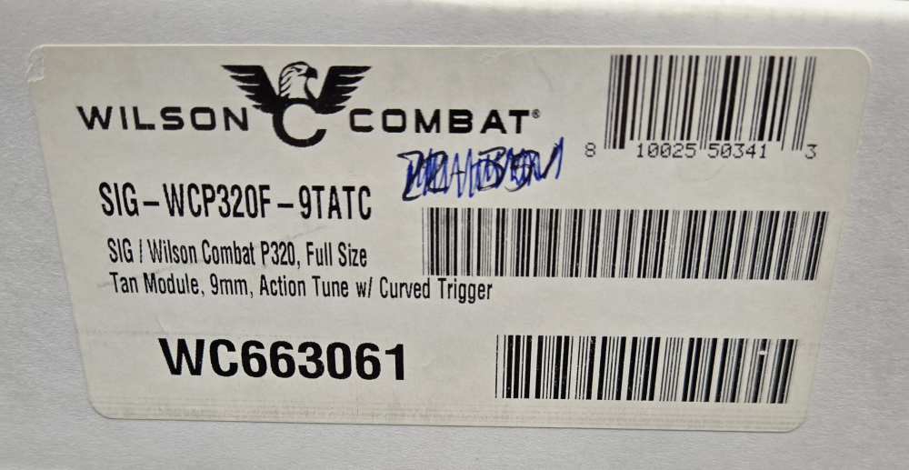 Wilson Combat Sig WCP320 9mm 4.7" barrel NIB 37-470-img-3