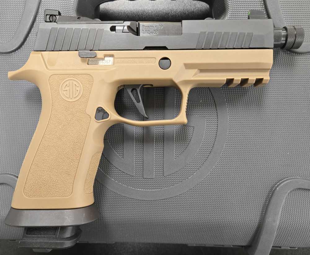 Sig Sauer 320X Marine Raiders 9mm 4.6" threaded barrel NIB 31-102-img-1