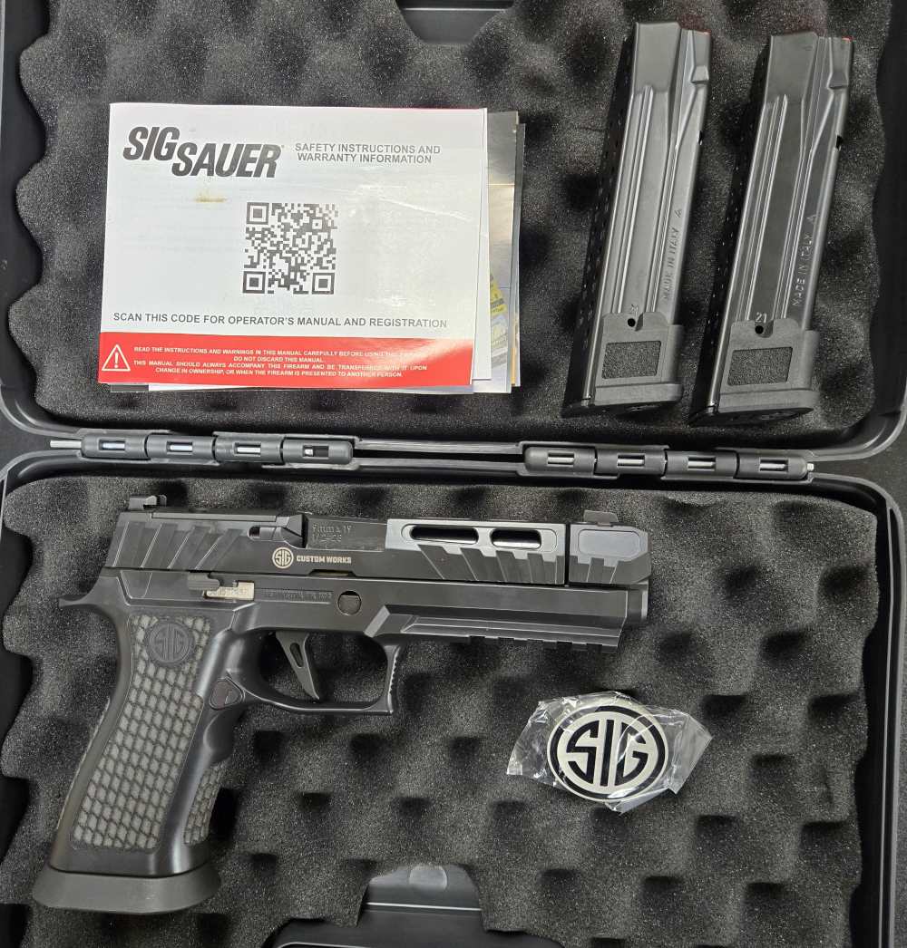 Sig Sauer Custom Works 320 Spectre Comp 9mm 4.6" barrel NIB 36-316-img-0