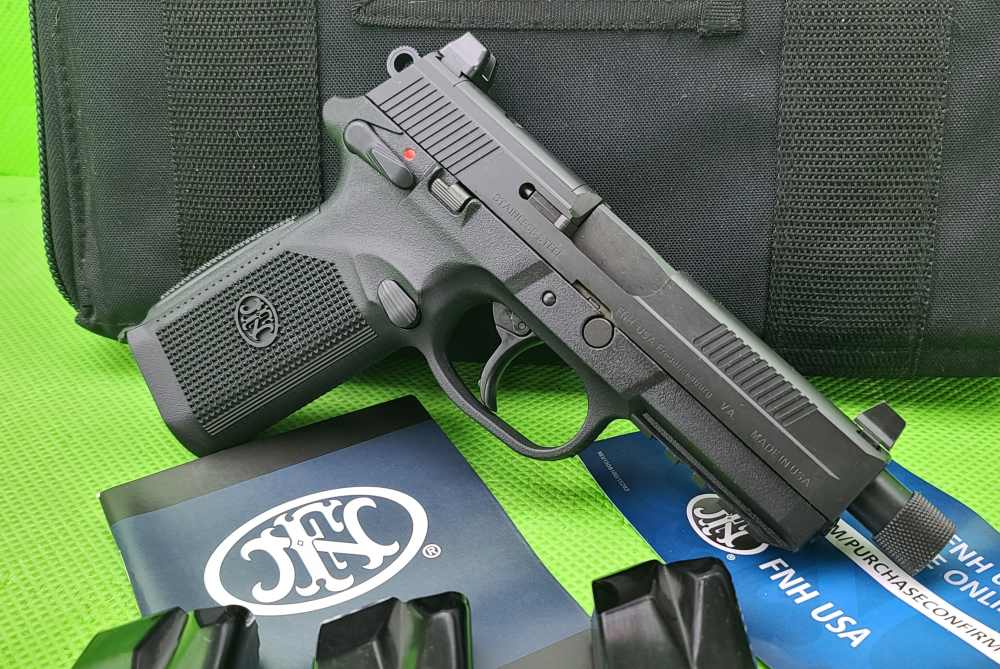 FNH FNX-45 TACTICAL 45 ACP FN * OPTIC READY * 3 15-ROUND MAGS * THREADED BL-img-11