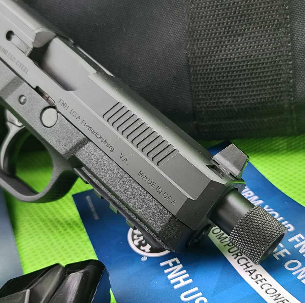 FNH FNX-45 TACTICAL 45 ACP FN * OPTIC READY * 3 15-ROUND MAGS * THREADED BL-img-8