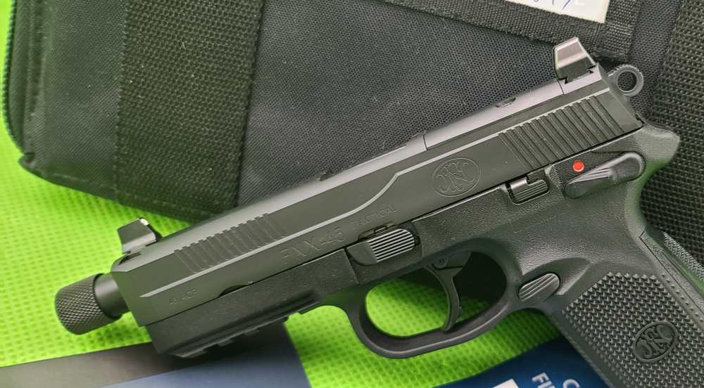 FNH FNX-45 TACTICAL 45 ACP FN * OPTIC READY * 3 15-ROUND MAGS * THREADED BL-img-5