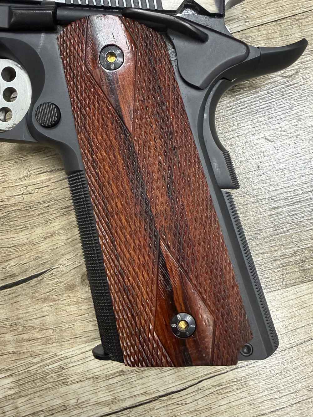CYLINDER AND SLIDE C&S ULTRA RARE TARGET 1911 9MM SERIAL#33 PISTOL REDUCED!-img-1
