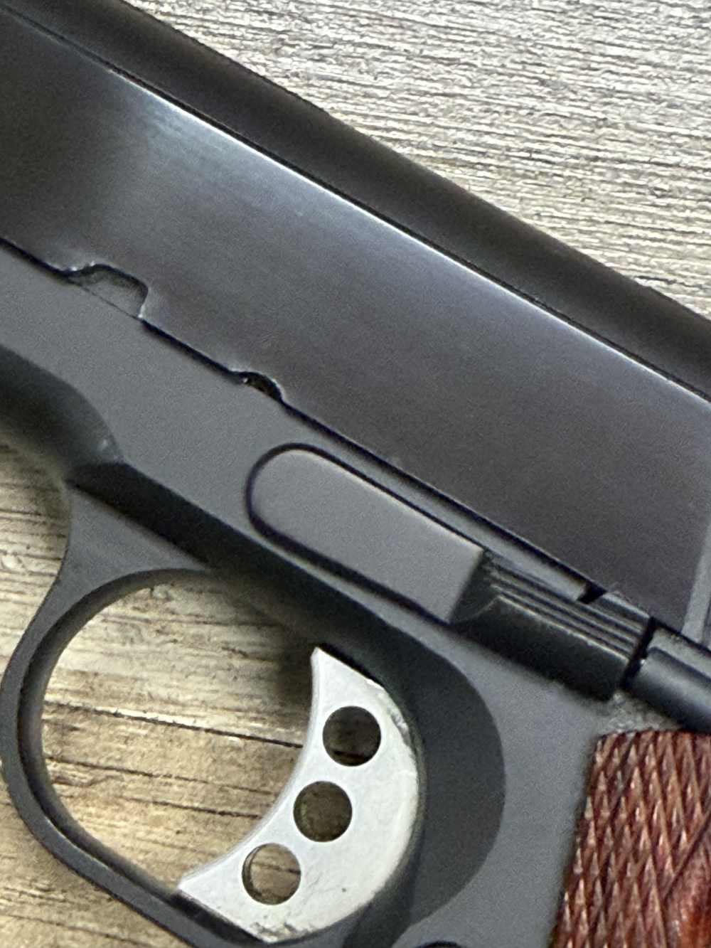 CYLINDER AND SLIDE C&S ULTRA RARE TARGET 1911 9MM SERIAL#33 PISTOL REDUCED!-img-5