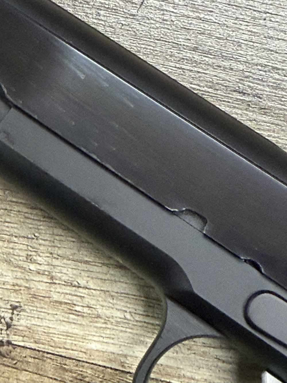 CYLINDER AND SLIDE C&S ULTRA RARE TARGET 1911 9MM SERIAL#33 PISTOL REDUCED!-img-6
