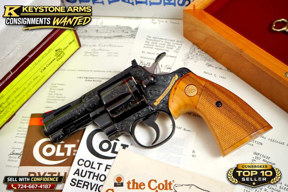 1 OF 1 COLT CUSTOM SHOP PRESIDENTS EDITION 3" ALVIN WHITE MASTER ENGRAVED-img-29