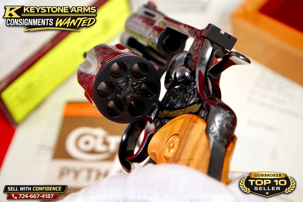 1 OF 1 COLT CUSTOM SHOP PRESIDENTS EDITION 3" ALVIN WHITE MASTER ENGRAVED-img-20