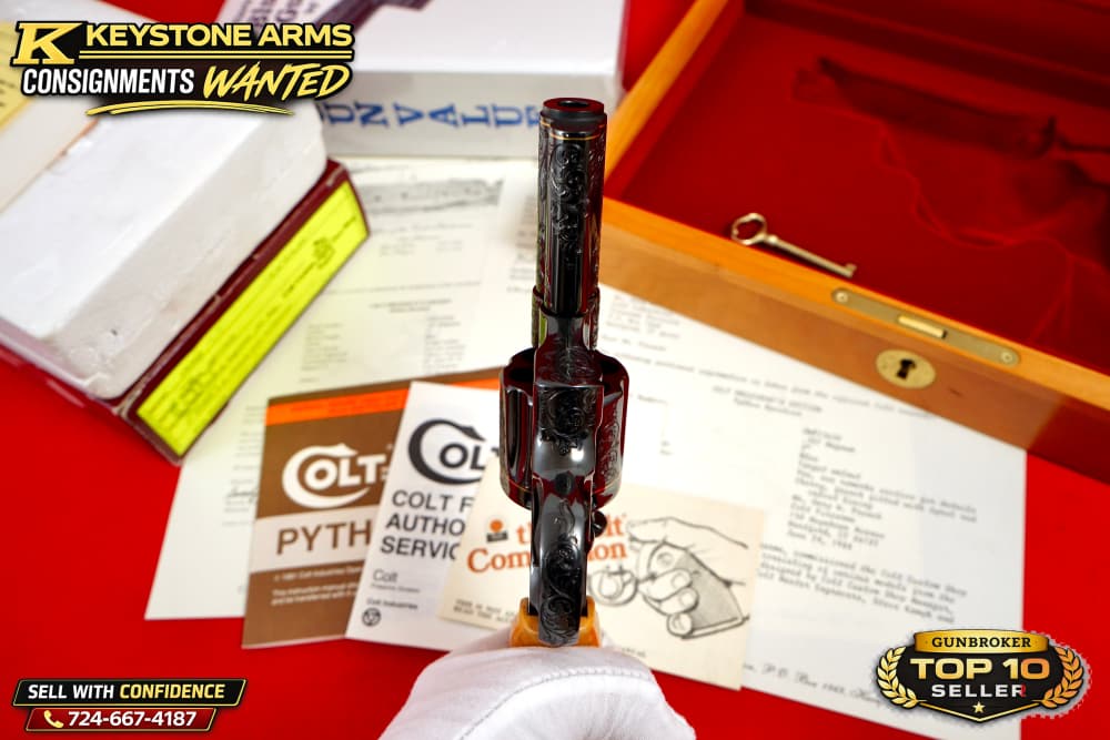 1 OF 1 COLT CUSTOM SHOP PRESIDENTS EDITION 3" ALVIN WHITE MASTER ENGRAVED-img-22