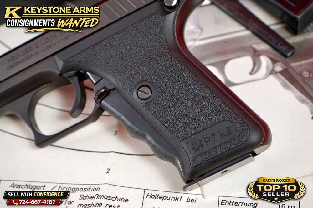 Extremely Rare CCF Import Heckler & Koch P7K3 Factory .32 ACP NIB w/ Target-img-6