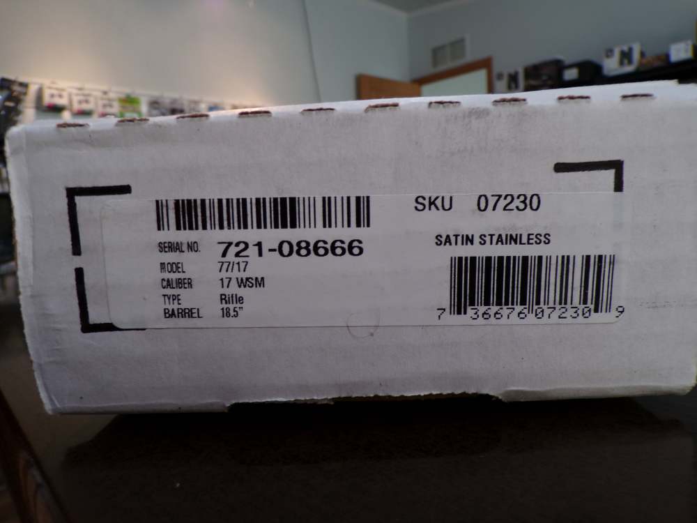 Ruger 77/17 .17 WSM 18.5 Inch Threaded Barrel 7230 REALLY NICE WOOD-img-27