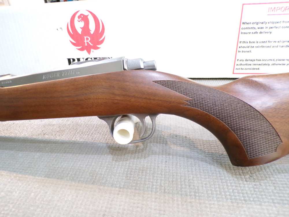 Ruger 77/17 .17 WSM 18.5 Inch Threaded Barrel 7230 REALLY NICE WOOD-img-21