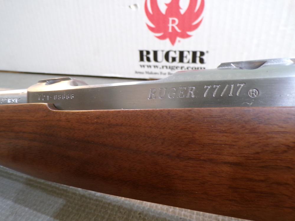 Ruger 77/17 .17 WSM 18.5 Inch Threaded Barrel 7230 REALLY NICE WOOD-img-22