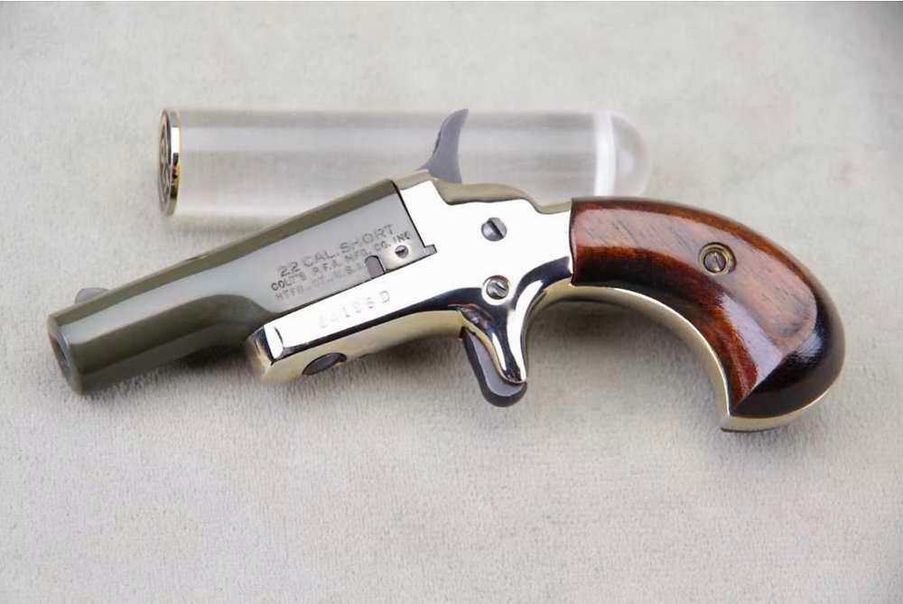 1960 Colt Derringer Set .22 Short Consecutive #'s MINT in Case! NO RESERVE!-img-17