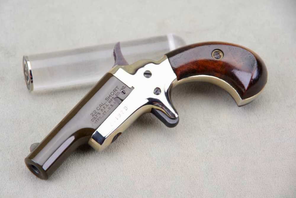 1960 Colt Derringer Set .22 Short Consecutive #'s MINT in Case! NO RESERVE!-img-9
