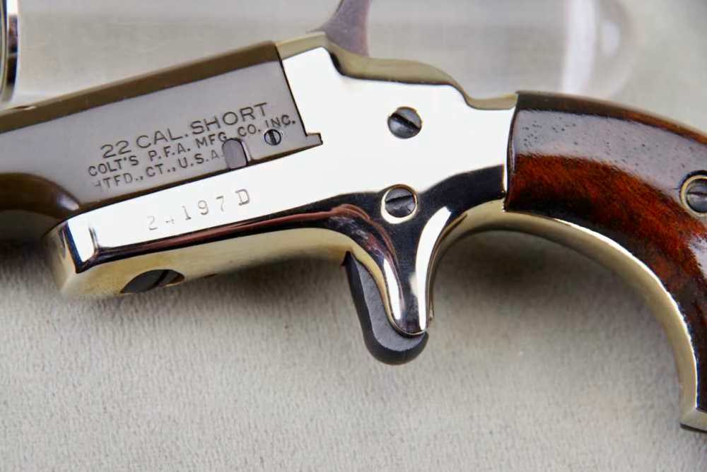 1960 Colt Derringer Set .22 Short Consecutive #'s MINT in Case! NO RESERVE!-img-11