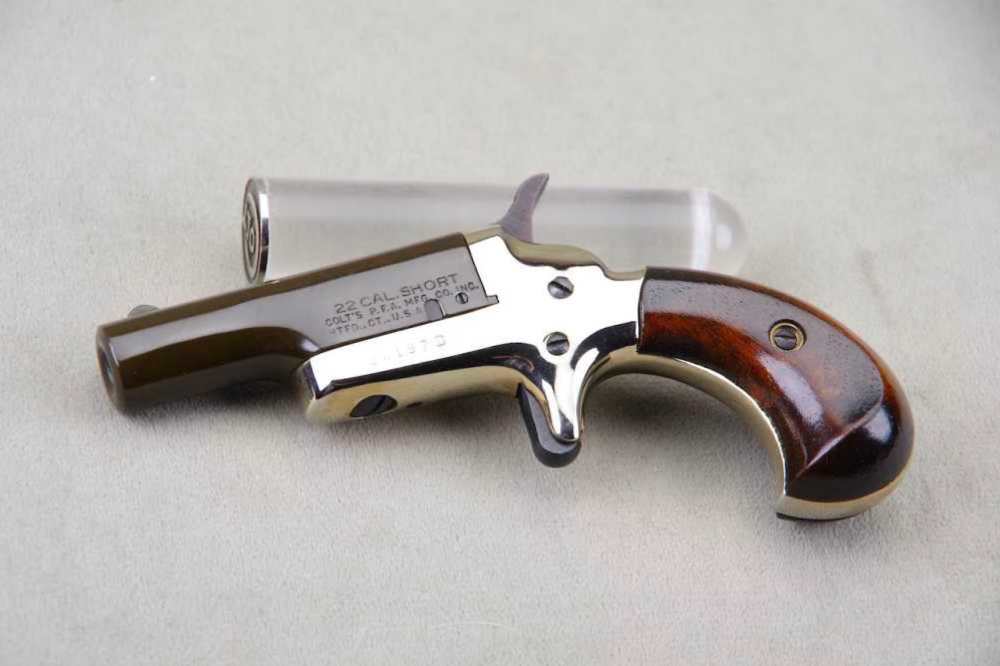 1960 Colt Derringer Set .22 Short Consecutive #'s MINT in Case! NO RESERVE!-img-8