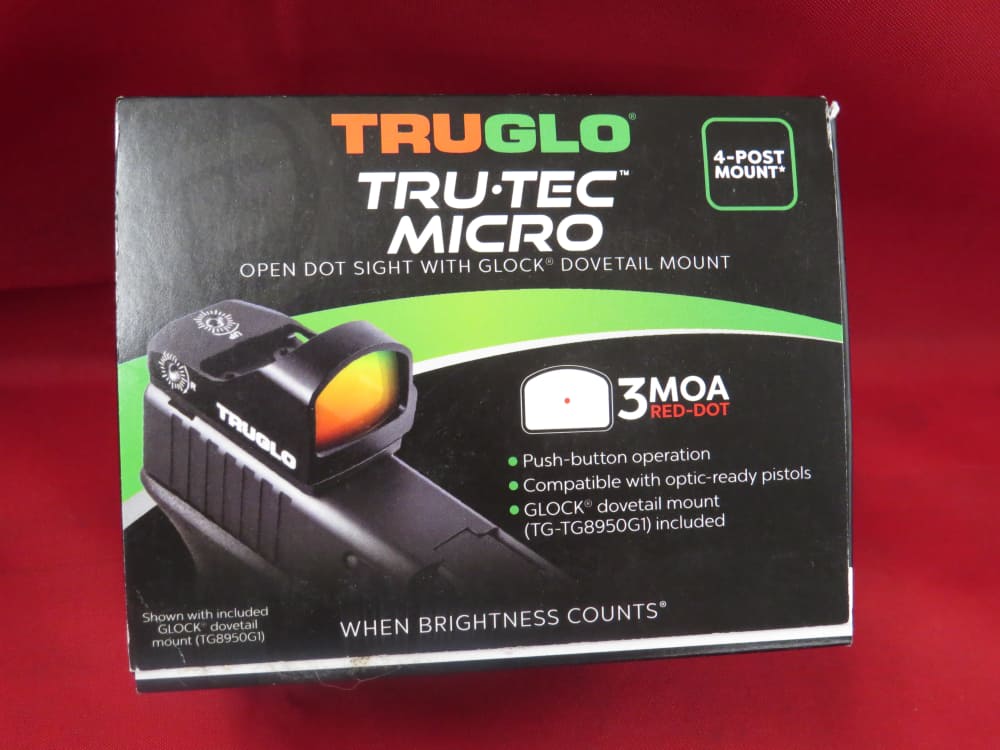 TruGlo Tru-Tec Micro Open Dot Sight -GLOCK - NIB-img-0