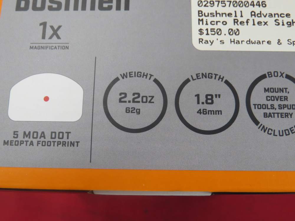 Bushnell Advance Reflex Sight-img-1