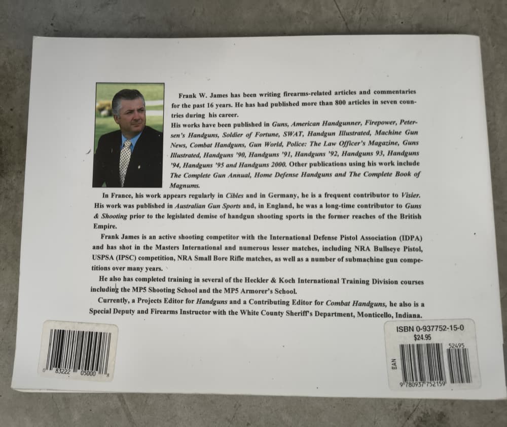 MP5 Submachine Gun Book - Frank James - Free Shipping-img-1