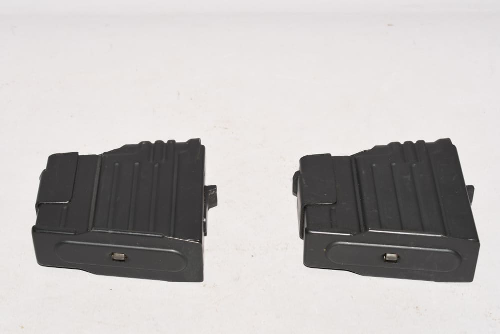 2 Scarce Original Israeli IMI Hadar II 4 RD 308 Win Rifle Magazines Galil-img-1