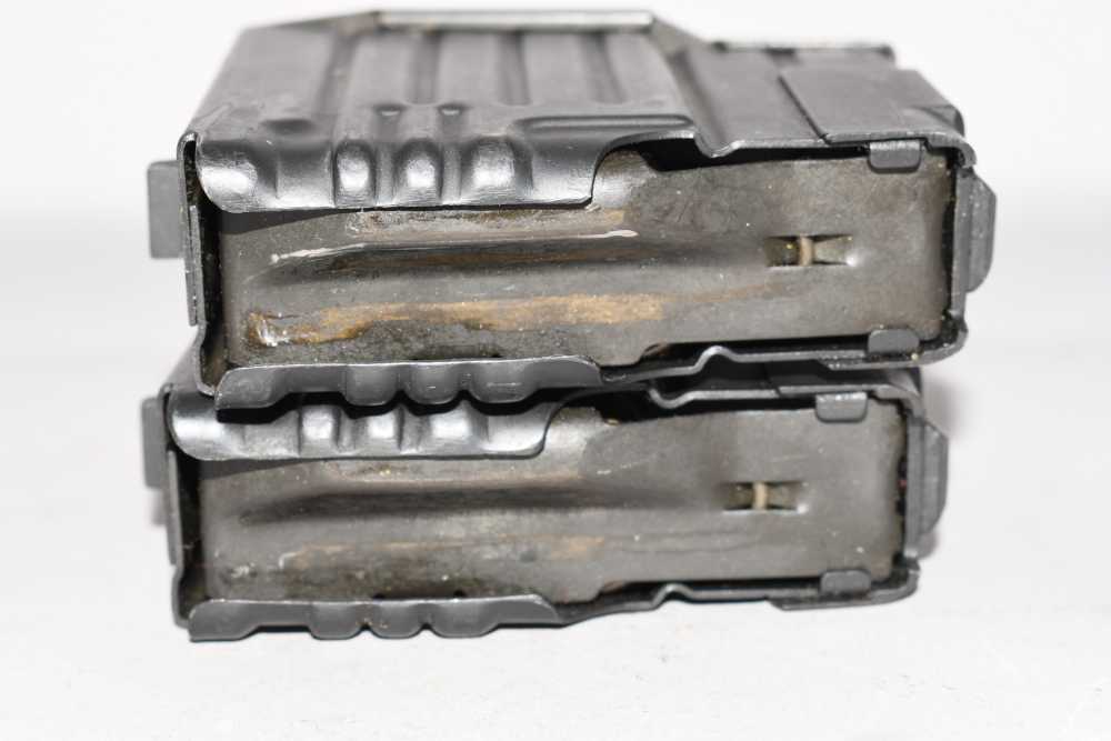 2 Scarce Original Israeli IMI Hadar II 4 RD 308 Win Rifle Magazines Galil-img-5