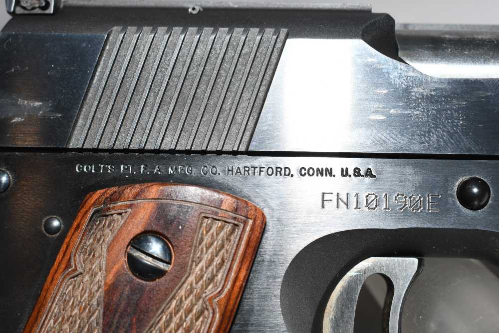Nice Colt Series 80 MKIV Gold Cup National Match 45 ACP Pistol W Case 1996-img-19