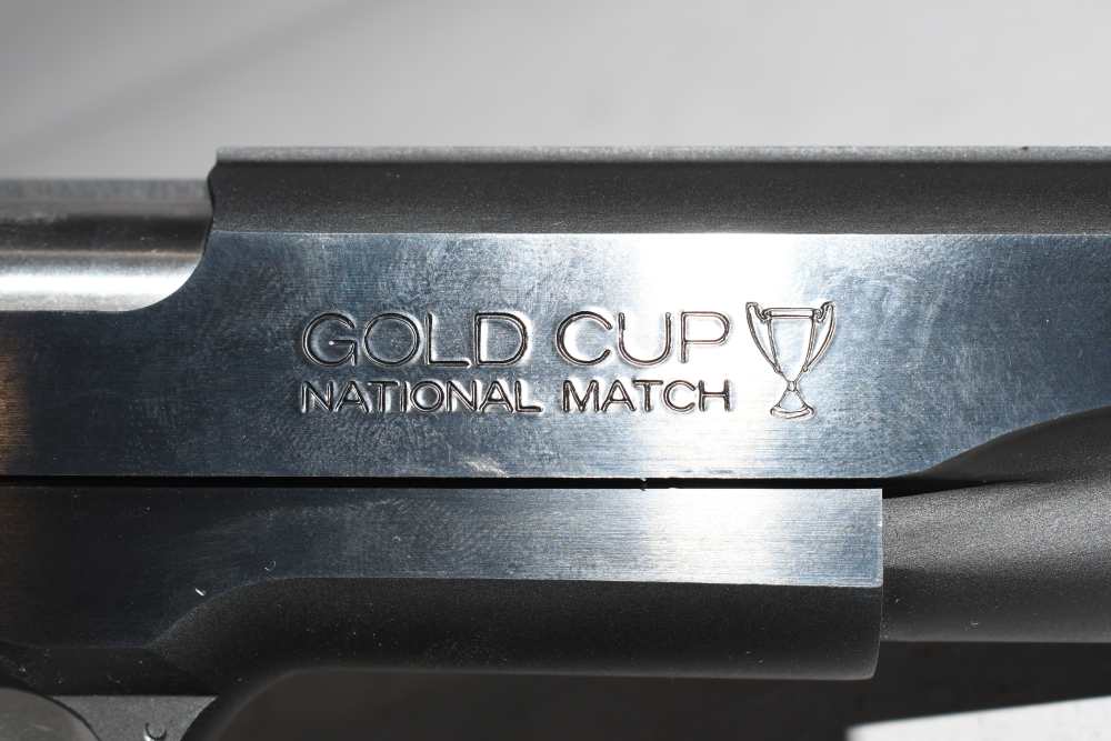 Nice Colt Series 80 MKIV Gold Cup National Match 45 ACP Pistol W Case 1996-img-20