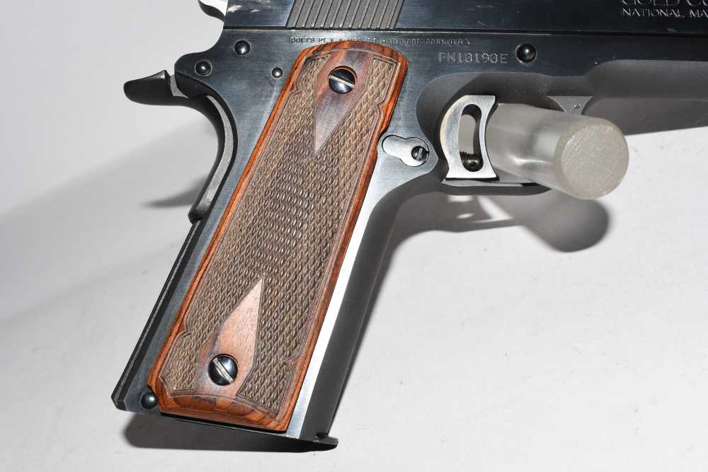 Nice Colt Series 80 MKIV Gold Cup National Match 45 ACP Pistol W Case 1996-img-2