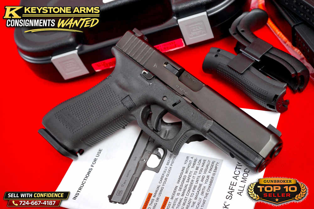 Very Rare Glock 17M AMGLO 9mm Original Case Like New-img-7
